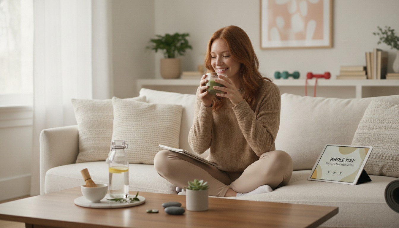 Whole You: Simple Holistic Wellness Plan for Beginners